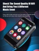 MP3 плеєр Benjie R2 2.4" Bluetooth 5.4 Hi-Fi 64Gb з відео камерою English version - зображення 5
