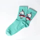 Женские носки Rock'n'socks Единорог, Бирюзовые 36-42р - изображение 1