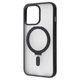 Чехол противоударный с подставкой MagSafe VVave Premium Attraction Case with Magnetic Ring для Apple iPhone 14 (6.1") Black - изображение 1