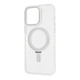 Чехол противоударный с подставкой MagSafe VVave Premium Attraction Case with Magnetic Ring для Apple iPhone 15 Pro Max (6.7") White - изображение 1