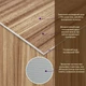 Декоративная ПВХ плита под дерево 600*600*3mm (S) SW-00001624 - изображение 2