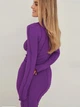 Спідниця в рубчик NA-KD 1018009128 S (109419S) Фиолетовый - изображение 4