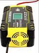 Зарядное устройство для автомобильного аккумулятора Foxsur FBC122408D 12 В 8 А-24 В 4 A Yellow , импульсный автоматический - изображение 11