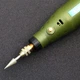 Набір алмазних насадок - 50 шт (фрези, шарошки) для Dremel / гравера - Ø3.17 mm - 120 Grit - зображення 11
