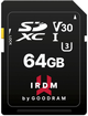 Karta pamięci Goodram IRDM SDXC 64GB UHS-I (IR-S3A0-0640R12) - obraz 1