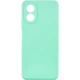 Чохол Fiji Style для Oppo A18 (CPH2591) силікон бампер із захистом блоку камер бірюзовий - зображення 1