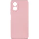 Чохол Fiji Style для Oppo A18 (CPH2591) силікон бампер із захистом блоку камер світло-рожевий - зображення 1