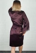 Халатик с кружевом Felena Vintage Wine 234 46(L) Фиолетовый - изображение 3