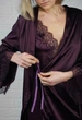 Халатик с кружевом Felena Vintage Wine 234 46(L) Фиолетовый - изображение 5