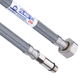 Шланг Антикорозія Mateu 1/2''хМ10 штуцер довгий 60см - изображение 1
