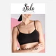 Бюстгальтер без кісточок Siela CAMI TOP S/M Чорний (4823116924161) - зображення 2