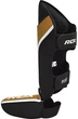 Защита голени и стопы RDX Shin Instep Aura Plus T-17 L Black/Golden (SGR-T17BGL-L+) - изображение 3