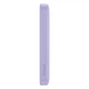 Павербанк Baseus Magnetic Mini Air 5000 mAh 20W с беспроводной зарядкой Qi 15W 2в1 Purple - изображение 7