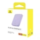 Павербанк с беспроводной зарядкой Qi 15W Baseus Magnetic Mini 6000mAh 20W 2в1 QC3.0+PD3.0 (P10059002513-00) Purple - изображение 10
