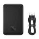 Павербанк с беспроводной зарядкой Qi 15W Baseus Magnetic Mini 6000mAh 20W 2в1 QC3.0+PD3.0 (P10059002113-00) Black - изображение 9