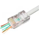 Конектор Kingda RJ-45 UTP Cat.5e в уп. 100шт (KD-PG8032-C5e) - зображення 3