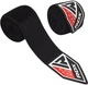 Бинты для бокса RDX WX Professional Boxing Hand Wraps 4.5 м Black (HWX-RB+) - изображение 1
