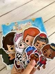 Альбом игра на липучках Тока Бока Сити "Toca Boca in the city" - изображение 3