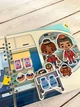 Альбом игра на липучках Тока Бока Сити "Toca Boca in the city" - изображение 4