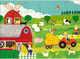 Puzzle Sassi Junior The Farm z książką 62 x 45 cm 30 elementów (9788830301504) - obraz 2