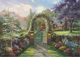 Пазл Schmidt Spiele Thomas Kinkade Hummingbird Cottage 69.3 x 49.3 см 1000 деталей (4001504599409) - зображення 2