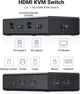 Коммутатор HDMI USB UGREEN CM571 KVM-переключатель на 2 компьютера Switch 4K 60Hz HDR с пультом Black (15166) - изображение 5