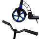 Двухколесный самокат Best Scooter 81246 складной с задним ножным тормозом, синий - изображение 4