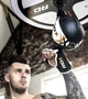 Пневмогрушь боксерская RDX 2Y Boxing Speed Ball Leather Multi White/Red (2SBL-S2WR) - изображение 4