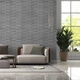 Самоклеющаяся декоративная 3D панель кладка Sticker Wall серебро 770х700х7 мм - изображение 15