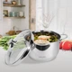 Каструля з кришкою Maestro 5 л 3510-24-MR - зображення 2