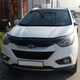 Дефлектор капота (мухобійка) для Hyundai ix-35 2010-2015 / Tucson - зображення 1