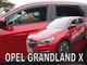 Дефлектори вікон (вітровики) HEKO для Opel Grandland X 2017+ 5D вставні 4 шт - зображення 1