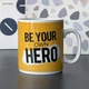 Кружка для чая большая "Be your own hero", 1000мл - изображение 4