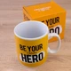 Кружка для чая большая "Be your own hero", 1000мл - изображение 6