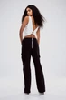 Штаны H&M 271159410 40 Черный - изображение 3