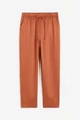 Штаны H&M 271147899_darkorange XS Кирпичный - изображение 5
