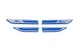 Шильдик R-Line (в ассортименте) Красный для Volkswagen Passat B8 2015-2023 гг - изображение 4