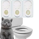 Набор для приучения котов к туалету CitiKitty Cat Toilet Training Kit накладка на унитаз - изображение 4