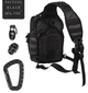 Рюкзак однолямочний TACTICAL BLACK ONE STRAP ASSAULT PACK SMALLBlack - зображення 2