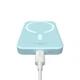 Павербанк BASEUS Magnetic Mini Air Fast Charge 6000mAh 20W с беспроводной зарядкой Qi 15W Blue (P10059002313-00) - изображение 2