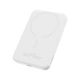 Павербанк BASEUS Magnetic Mini 5000mAh 20W с беспроводной зарядкой Qi 15W White (P10022107223-00) - изображение 1