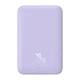 Павербанк BASEUS Magnetic Mini Wireless 10000mAh 20W с беспроводной зарядкой Qi 15W (PPCX110105) Purple - изображение 4