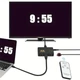 Трьохспрямований HDMI перемикач / спліттер / комутатор + пульт ДУ та інфрачервоний ресивер, чорний (84391537) - зображення 2