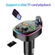 Автомобільний FM-трансмітер та зарядний пристрій Multifunction Wireless Q11 Bluetooth 5.0 USB Type C - изображение 7