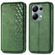 Чохол Deexe Rhombus Wallet для Xiaomi Redmi Note 13 Pro 4G / Poco M6 Pro - Green - зображення 1