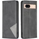 Чохол-книжка з кишеньками UniCase Geometric Pattern для Google Pixel 8A - Black - зображення 1