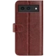 Класичний чохол-книжка Deexe Wallet Style для Google Pixel 8A - Brown - зображення 5