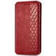 Чехол Deexe Rhombus Wallet для Xiaomi Redmi Note 13 Pro 4G / Poco M6 Pro - Red - изображение 5