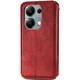 Чехол Deexe Rhombus Wallet для Xiaomi Redmi Note 13 Pro 4G / Poco M6 Pro - Red - изображение 6