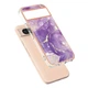 Захисний чохол Deexe Marble Style для Google Pixel 8A - Purple - зображення 2